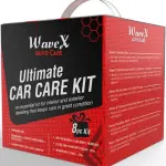 Wavex Car Polish, Dashboard Polish, Shampoo, Perfume, 2 Microfiber Towels,